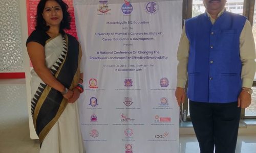 Principal, Dr. Gopal Kalkoti and Vice Principal Ms. Seema Rawat at conference